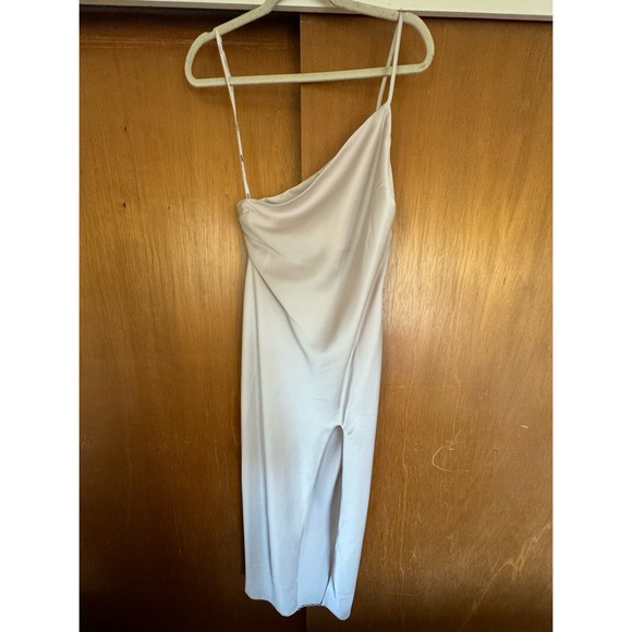 ASOS | One Shoulder Satin Maxi Dress - Picture 5 of 10